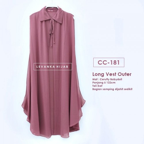 CC-181 Long Vest Ceruti